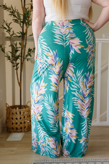 Hawaiiana Floral Print Pants - WEBSITE EXCLUSIVE