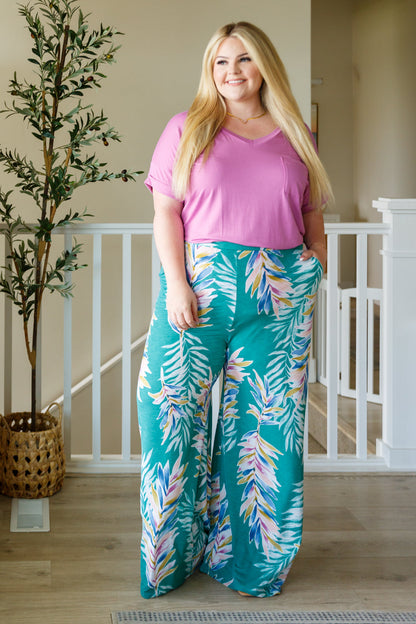 Hawaiiana Floral Print Pants - WEBSITE EXCLUSIVE
