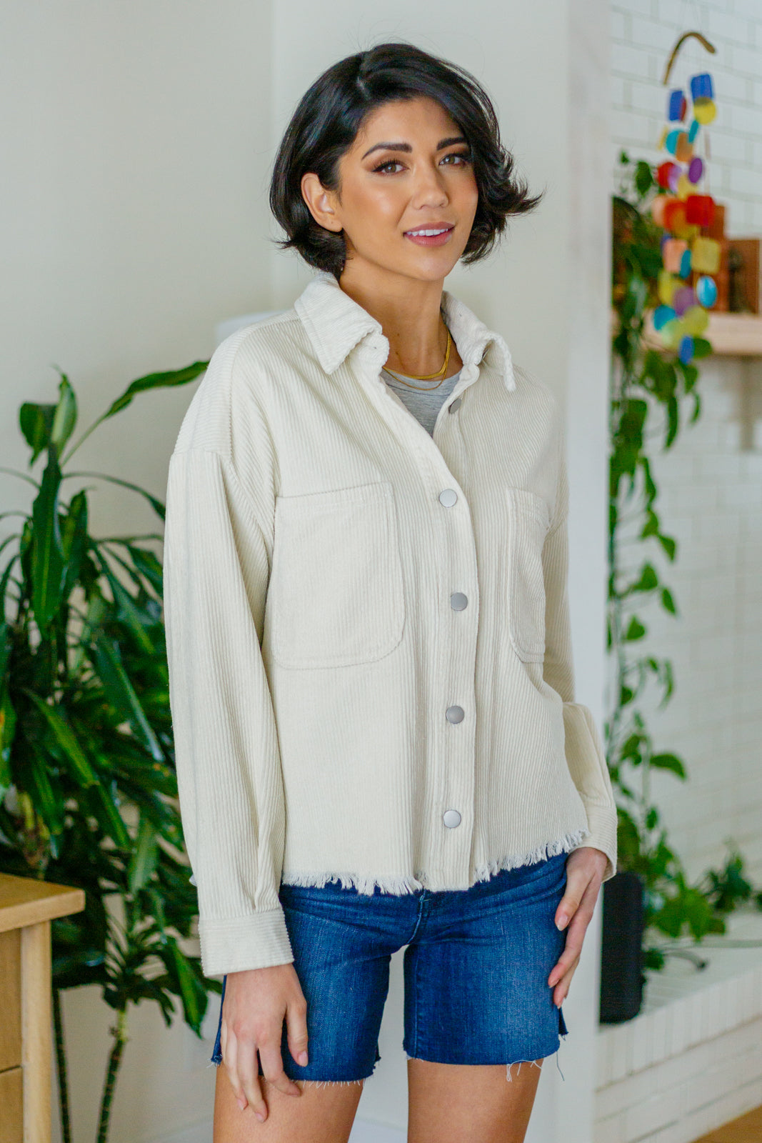 Invested in You Corduroy Shacket - WEBSITE EXCLUSIVE
