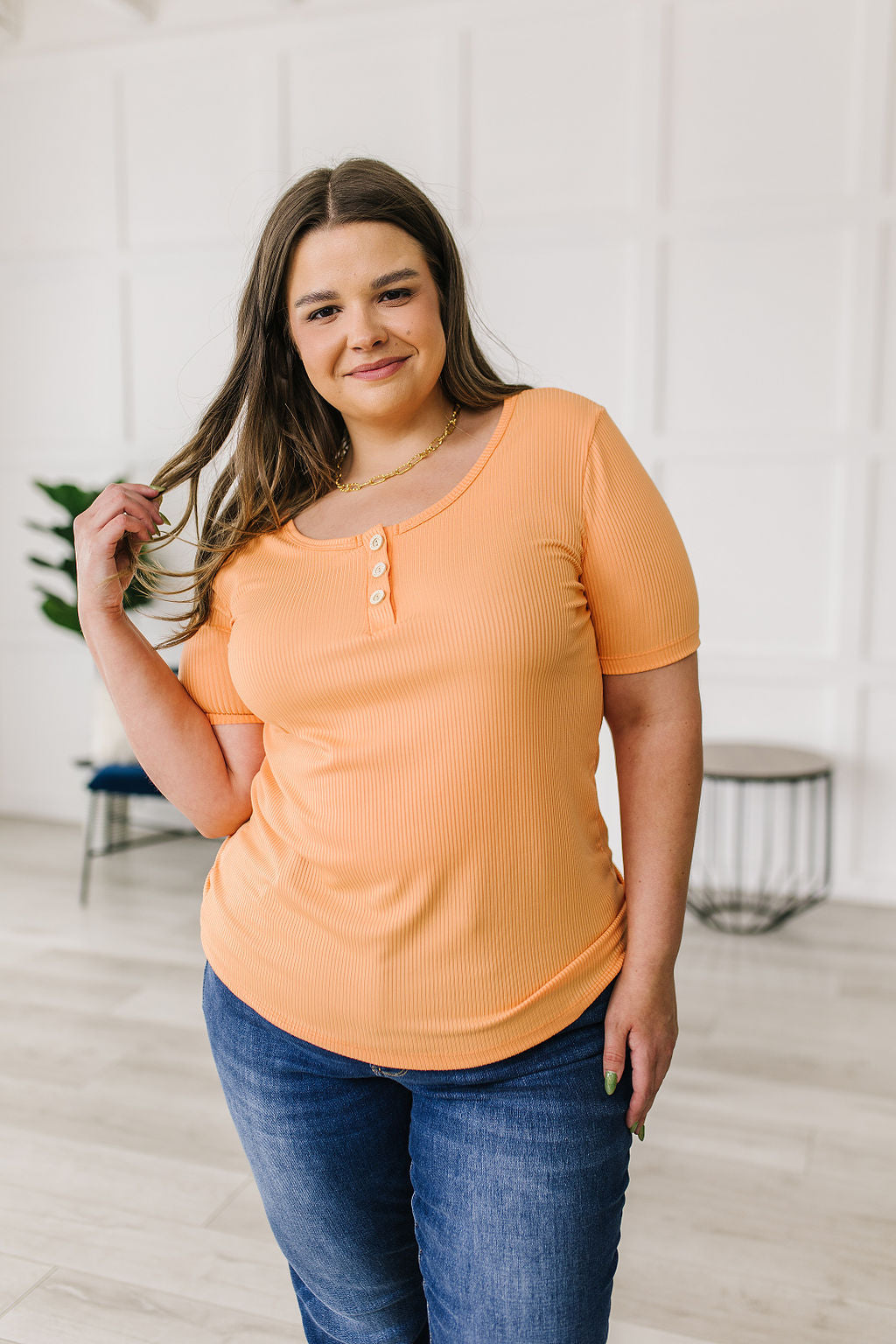 It Figures Scoop Neck Top - Website Exclusive