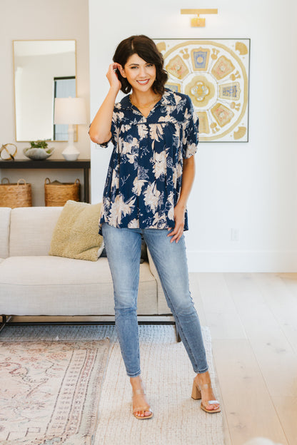 Just Coasting Floral Blouse - WEBSITE EXCLUSIVE