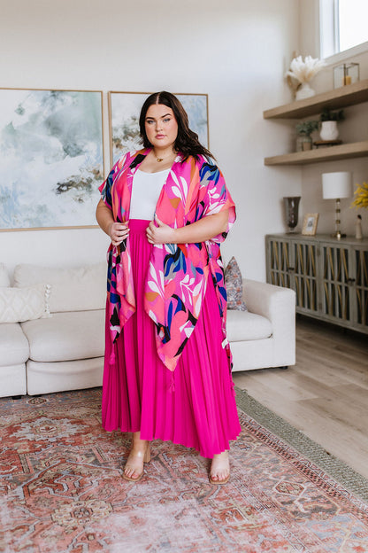 Just Too Hot Midi Skirt in Hot Pink - WEBSITE EXCLUSIVE