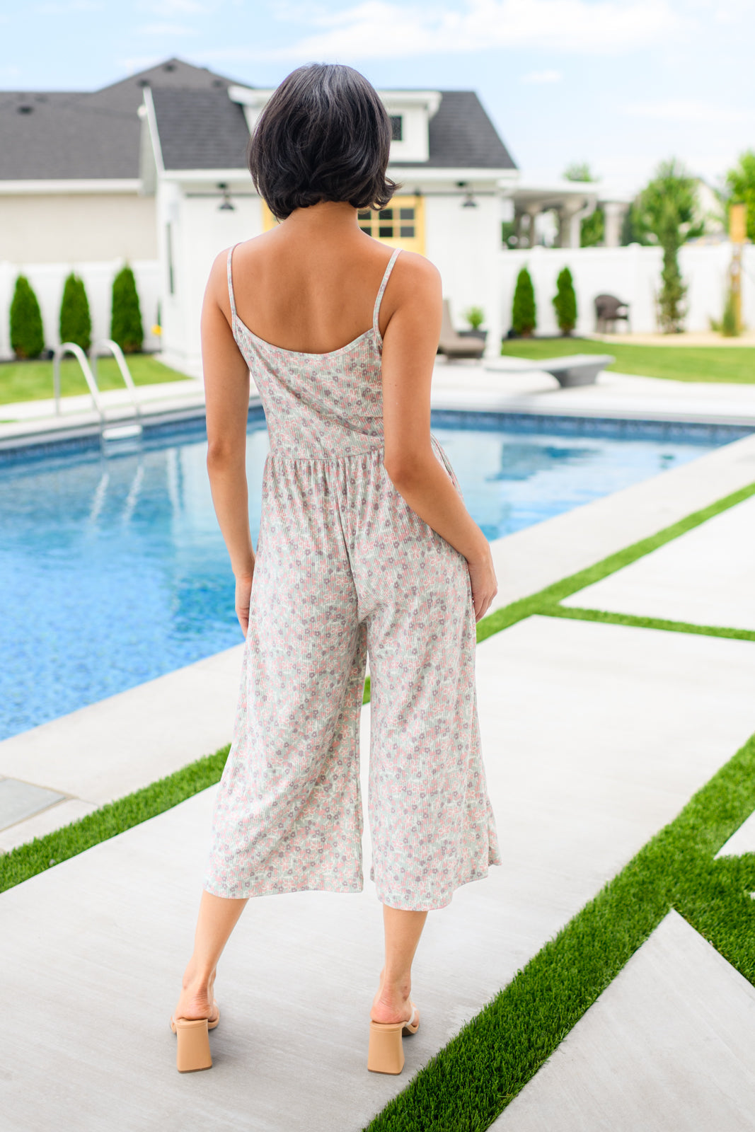 Lucky In Love Floral Jumpsuit- WEBSITE EXCLUSIVE