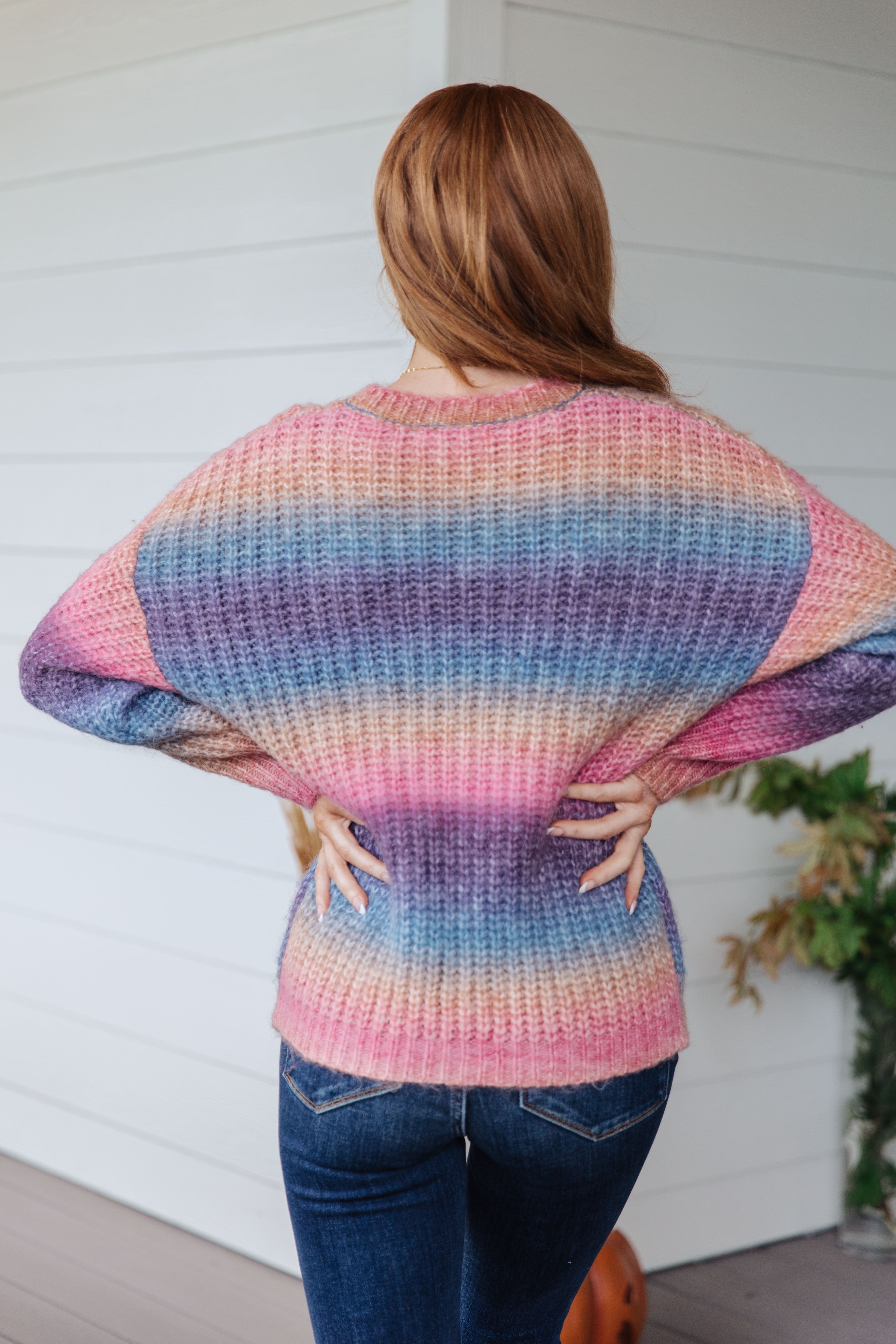 Make Your Own Kind of Music Rainbow Sweater - WEBSITE EXCLUSIVE