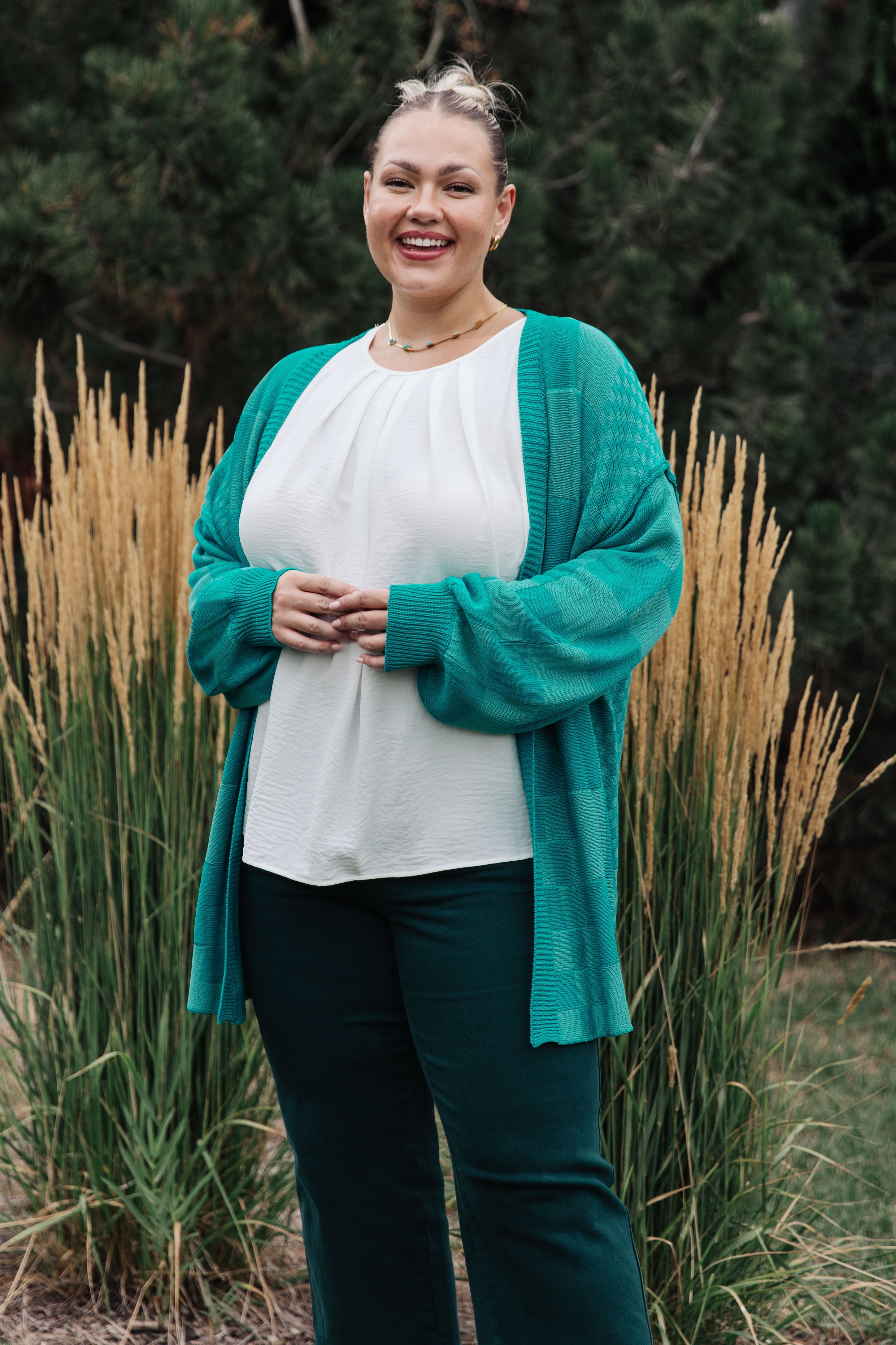 Mild Moments Pleat Detail Top - WEBSITE EXCLUSIVE