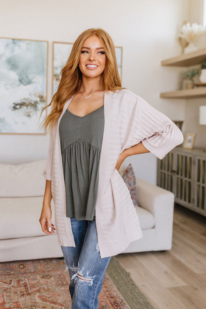 Never Not Loving V-Neck Cami in Gray Green - WEBSITE EXCLUSIVE