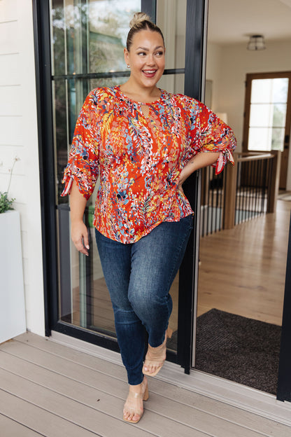 Not So Silly Keyhole Neckline Blouse - WEBSITE EXCLUSIVE