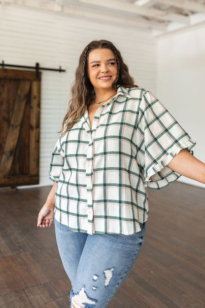 Perfect Picnic Plaid Top - WEBSITE EXCLUSIVE