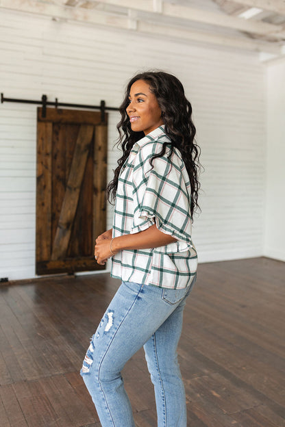Perfect Picnic Plaid Top - WEBSITE EXCLUSIVE