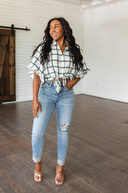 Perfect Picnic Plaid Top - WEBSITE EXCLUSIVE