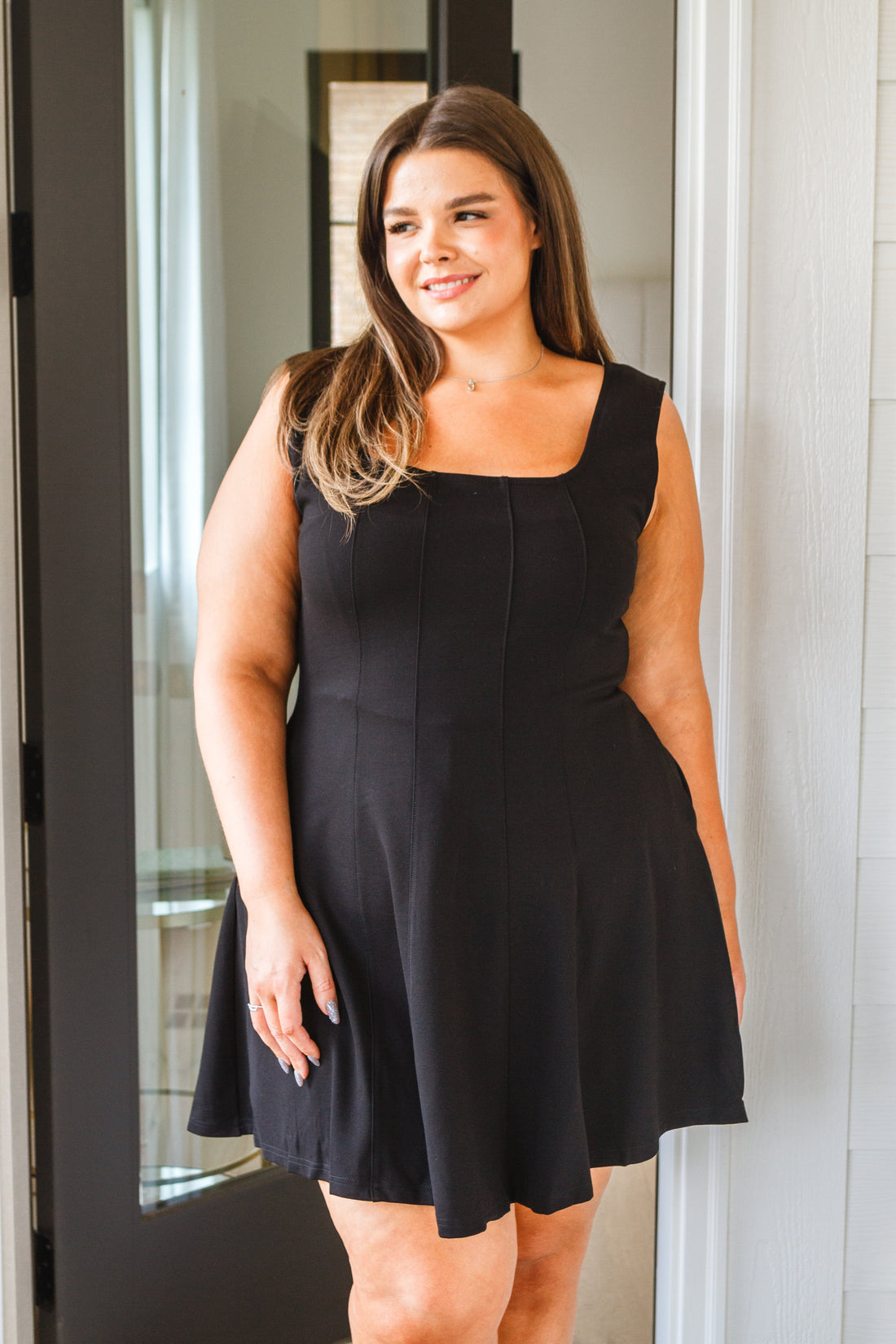 Polo Match Square Neck Dress - WEBSITE EXCLUSIVE