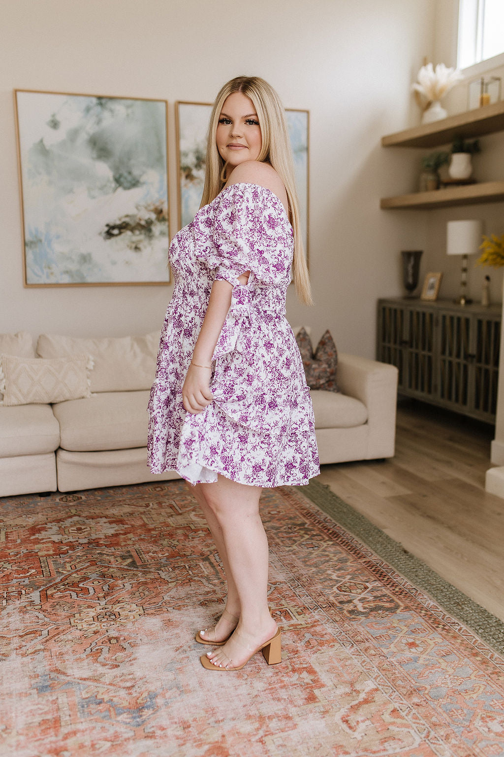 Pretty Little Thing Floral Dress - WEBSITE EXCLUSIVE