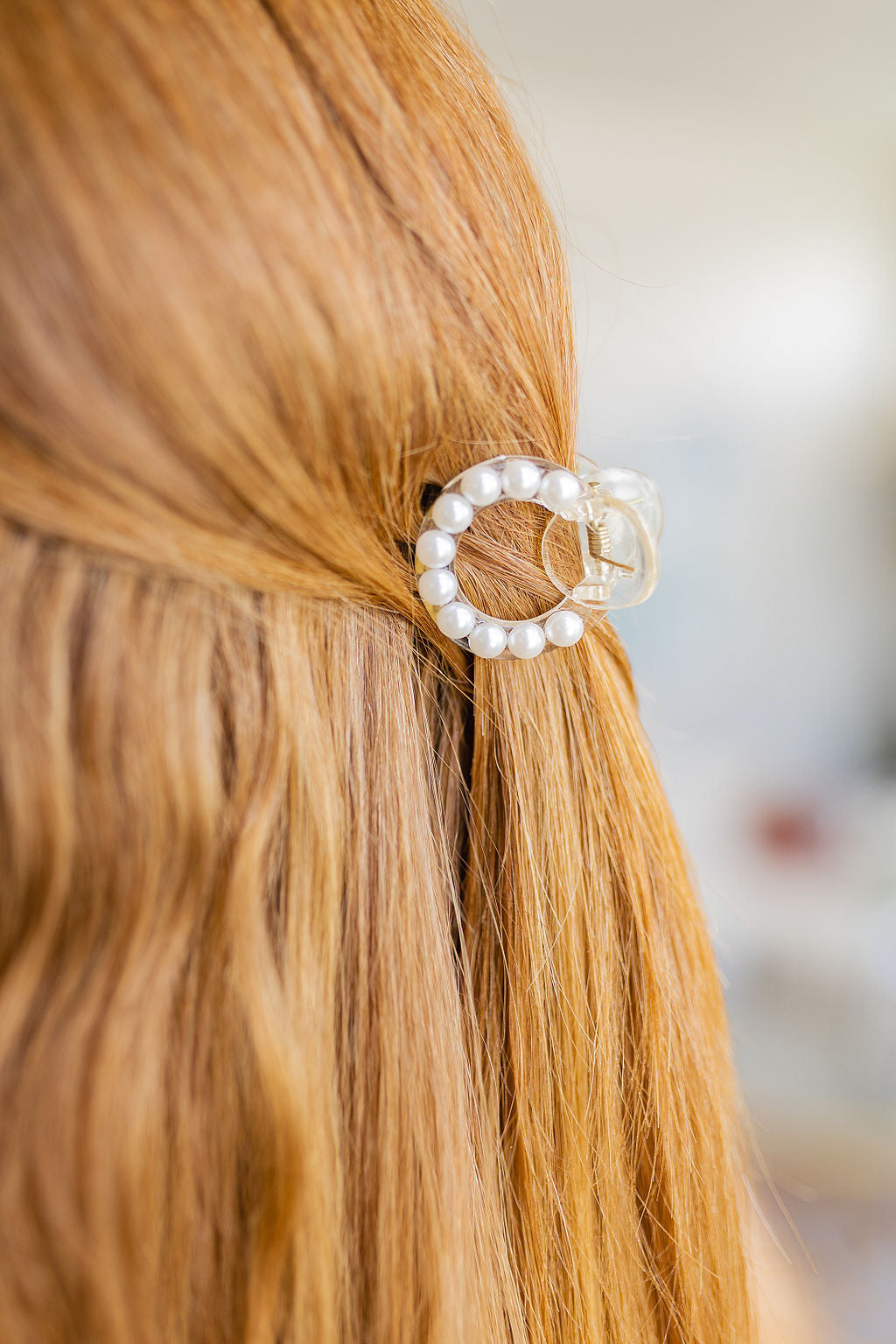 Round Pearl Claw Clip - WEBSITE EXCLUSIVE