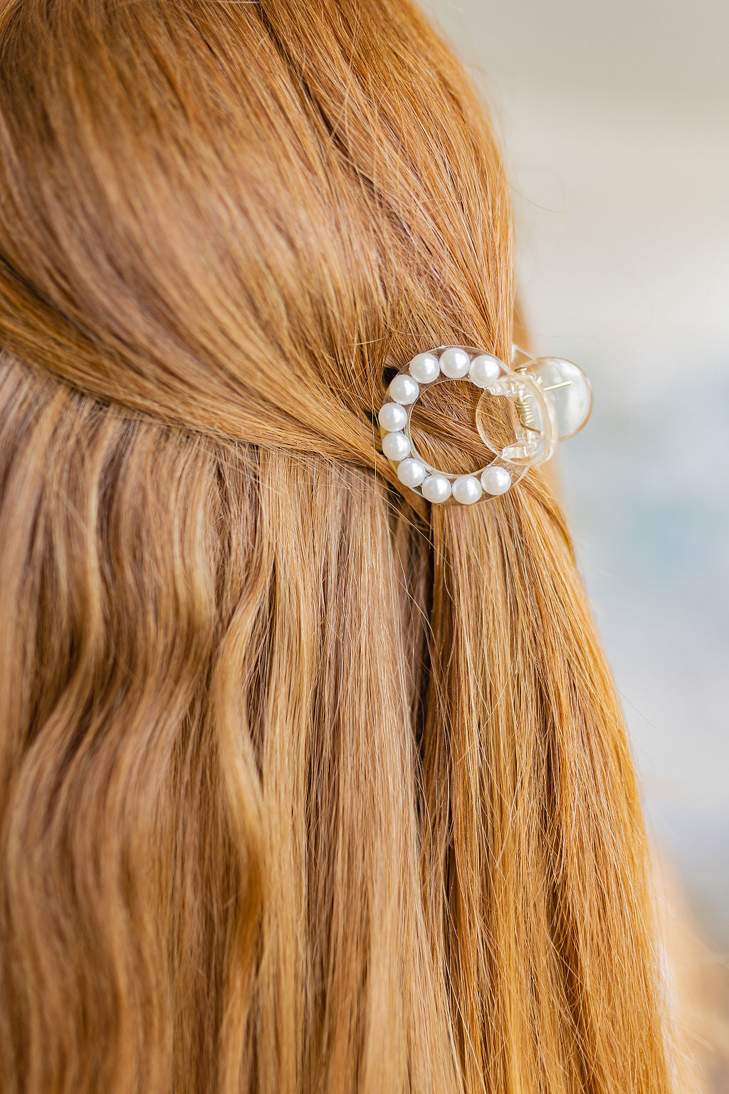 Round Pearl Claw Clip - WEBSITE EXCLUSIVE