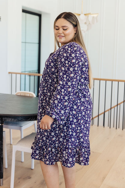 Since You’ve Been Gone Floral V-Neck Dress - WEBSITE EXCLUSIVE