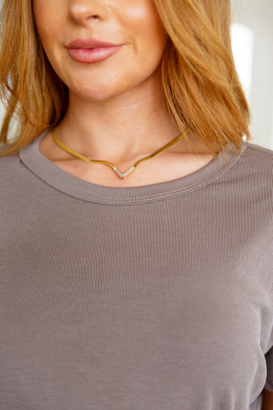So Good Relaxed Fit Top in Mocha - WEBSITE EXCLUSIVE