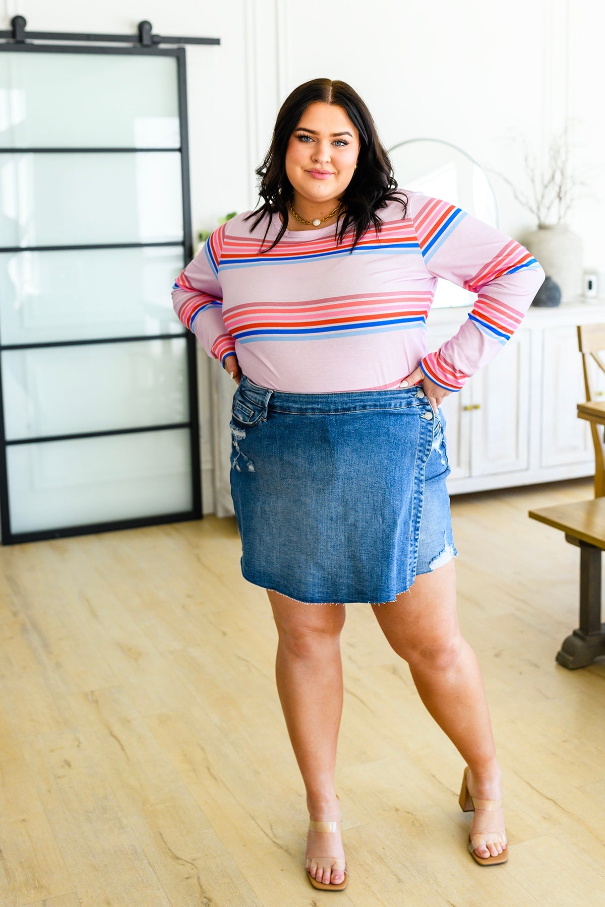 Sweet Like Candy Striped Long Sleeve - WEBSITE EXCLUSIVE