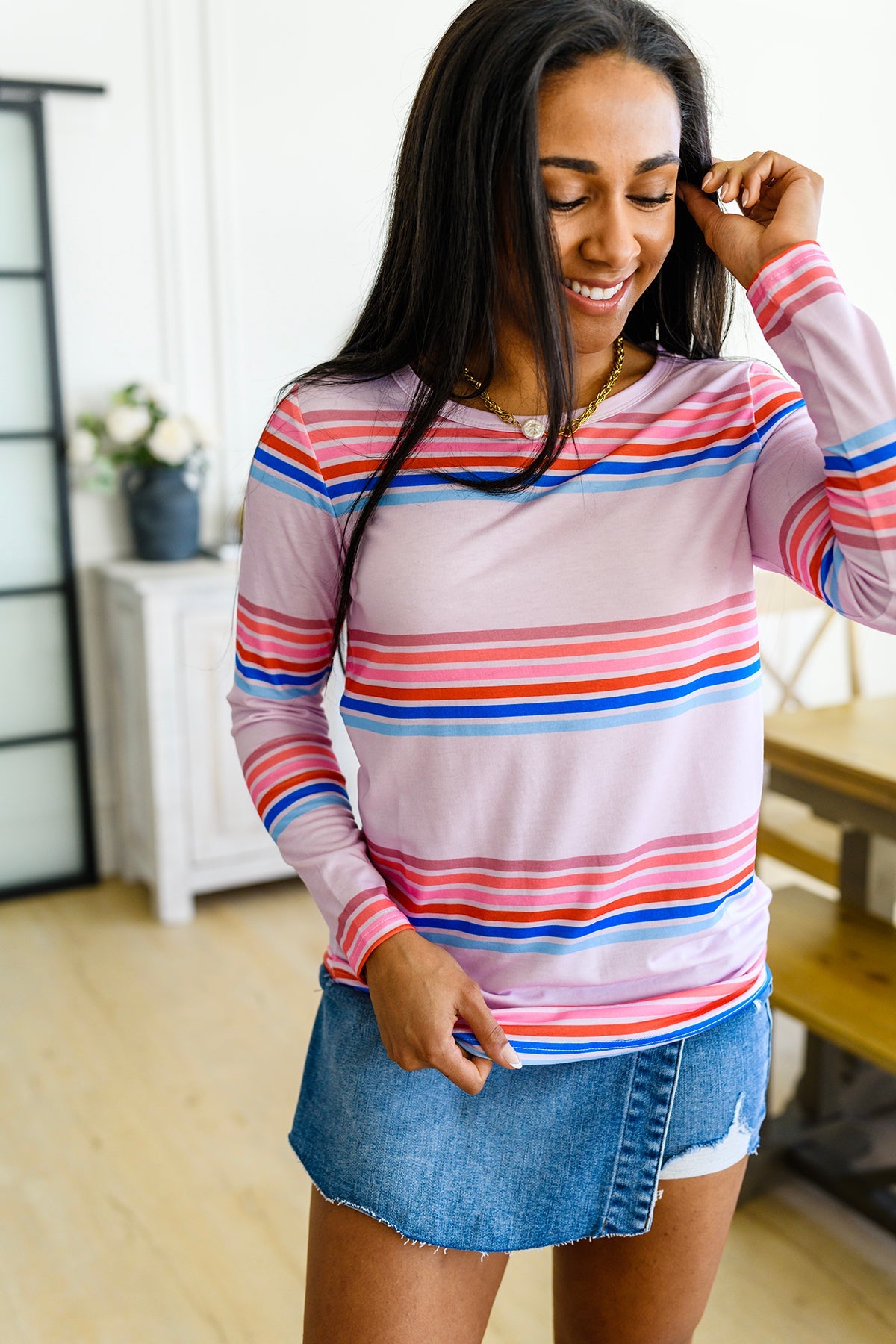 Sweet Like Candy Striped Long Sleeve - WEBSITE EXCLUSIVE