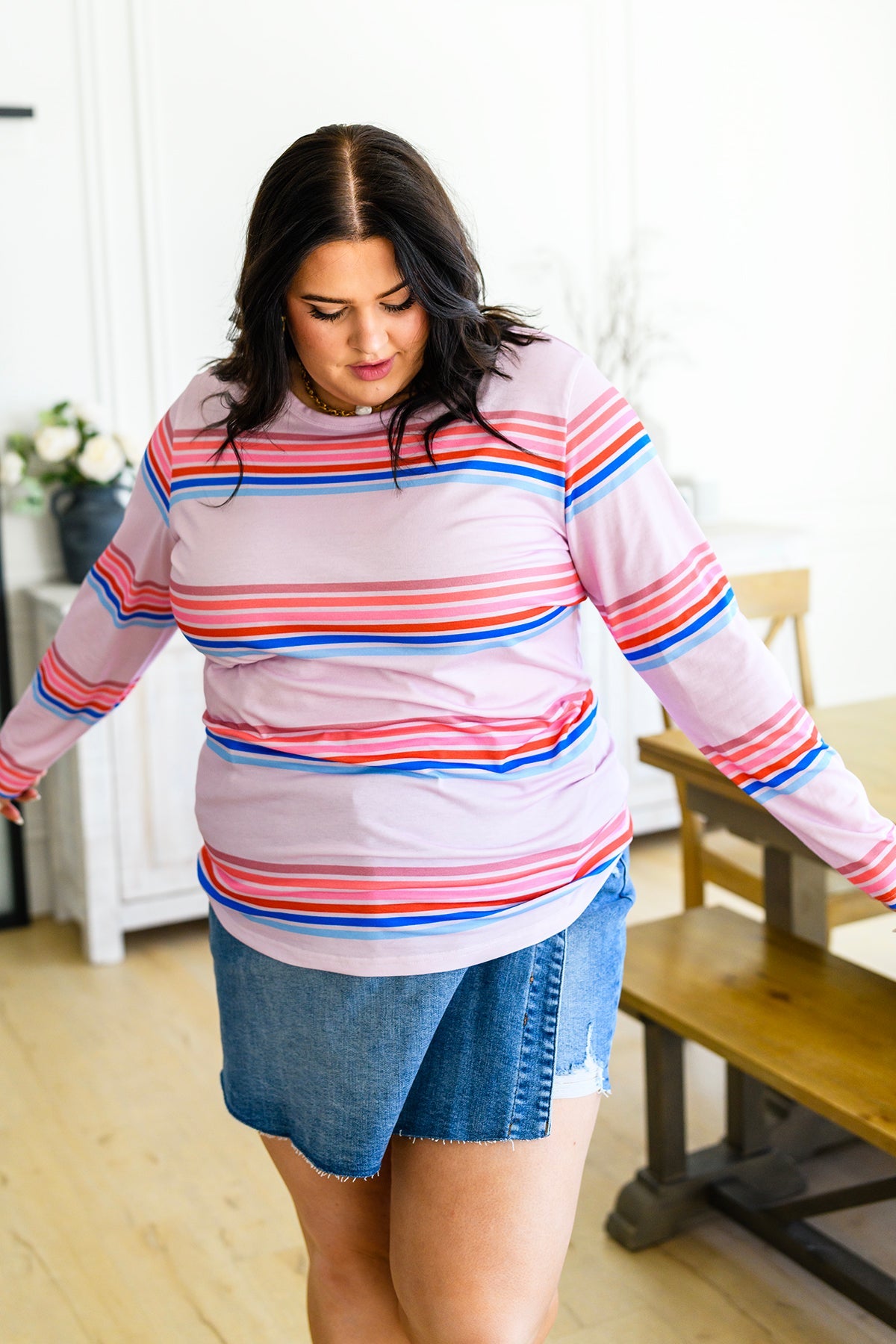 Sweet Like Candy Striped Long Sleeve - WEBSITE EXCLUSIVE