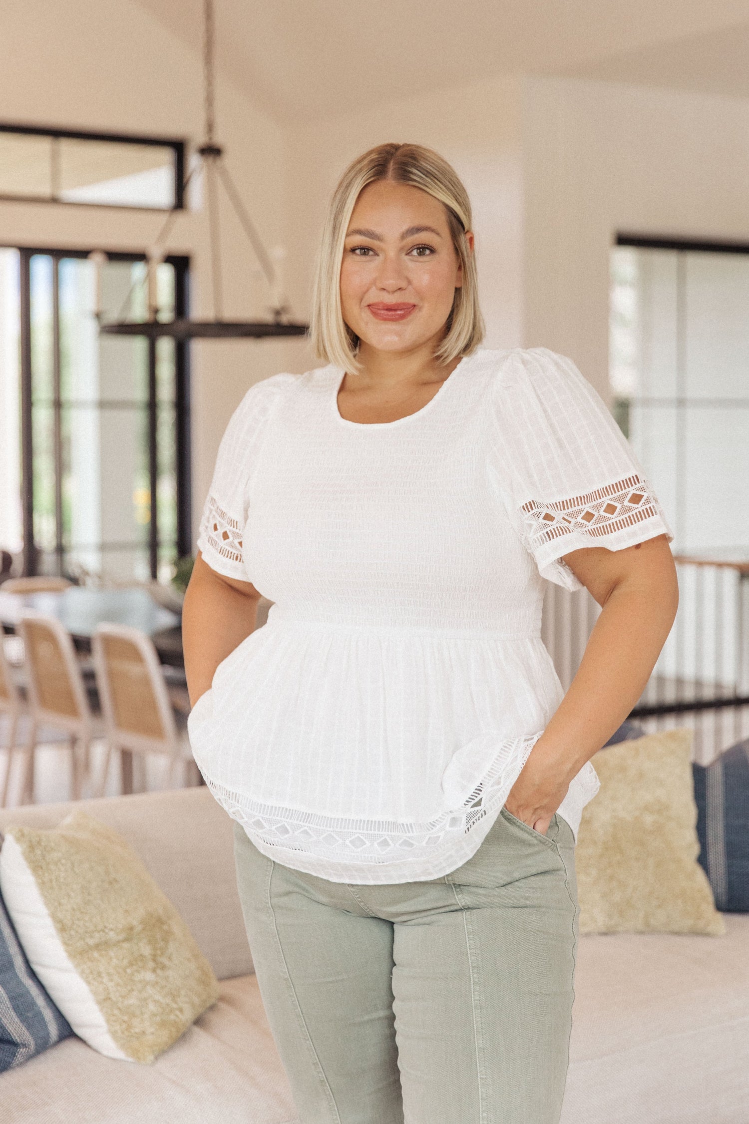 Sweet Sister Peplum Blouse - WEBSITE EXCLUSIVE