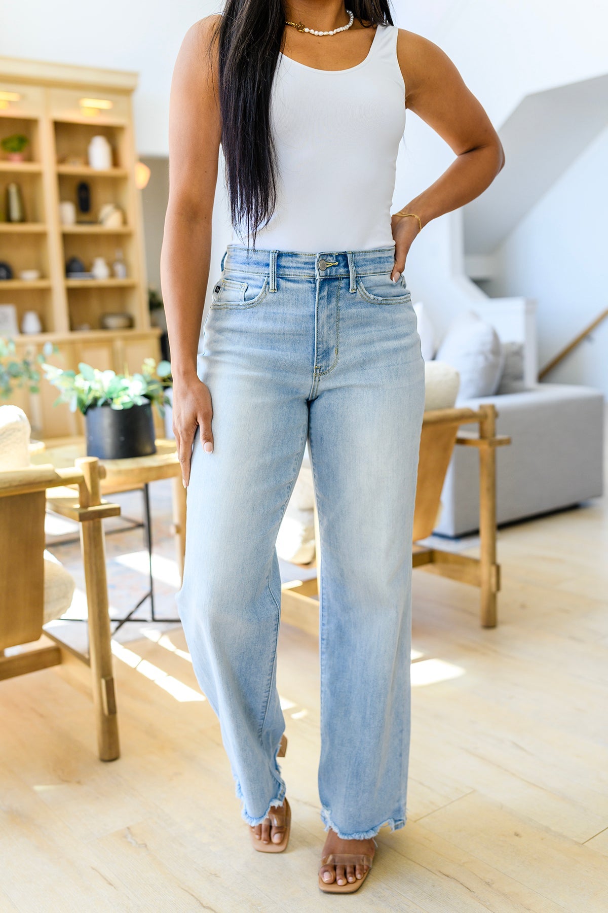 Tate High Rise Straight Jeans - WEBSITE EXCLUSIVE
