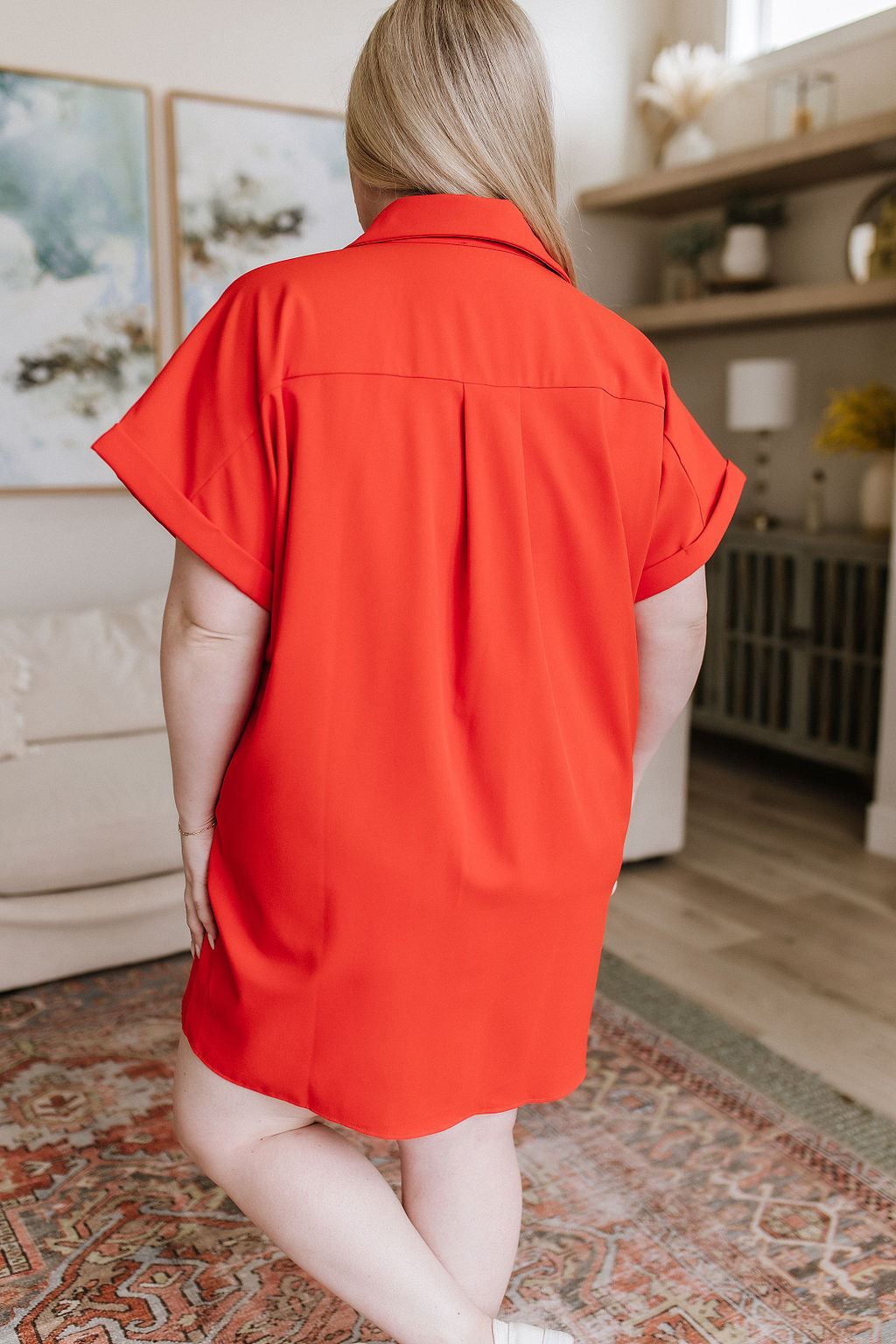 Tell Me About It Shirt Dress - WEBSITE EXCLUSIVE