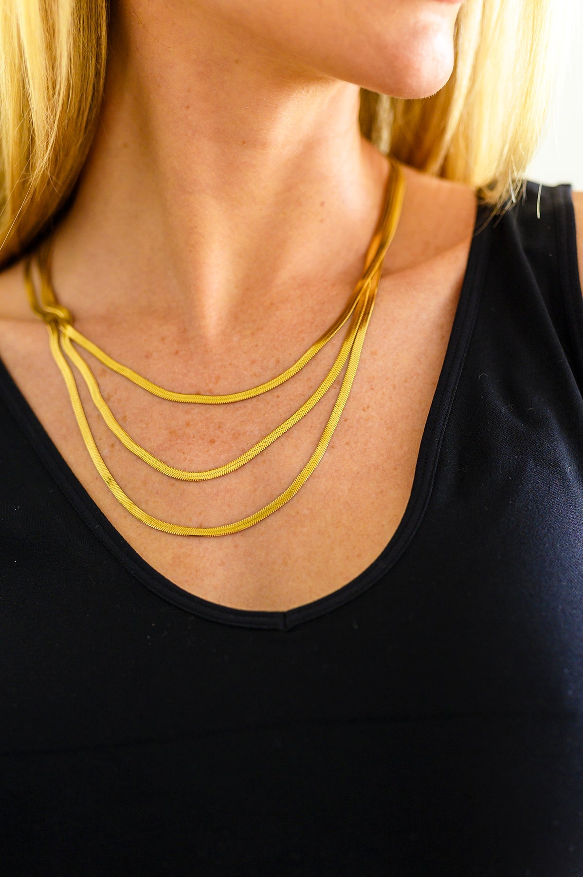 Three is Better Than One Layered Necklace - WEBSITE EXCLUSIVE