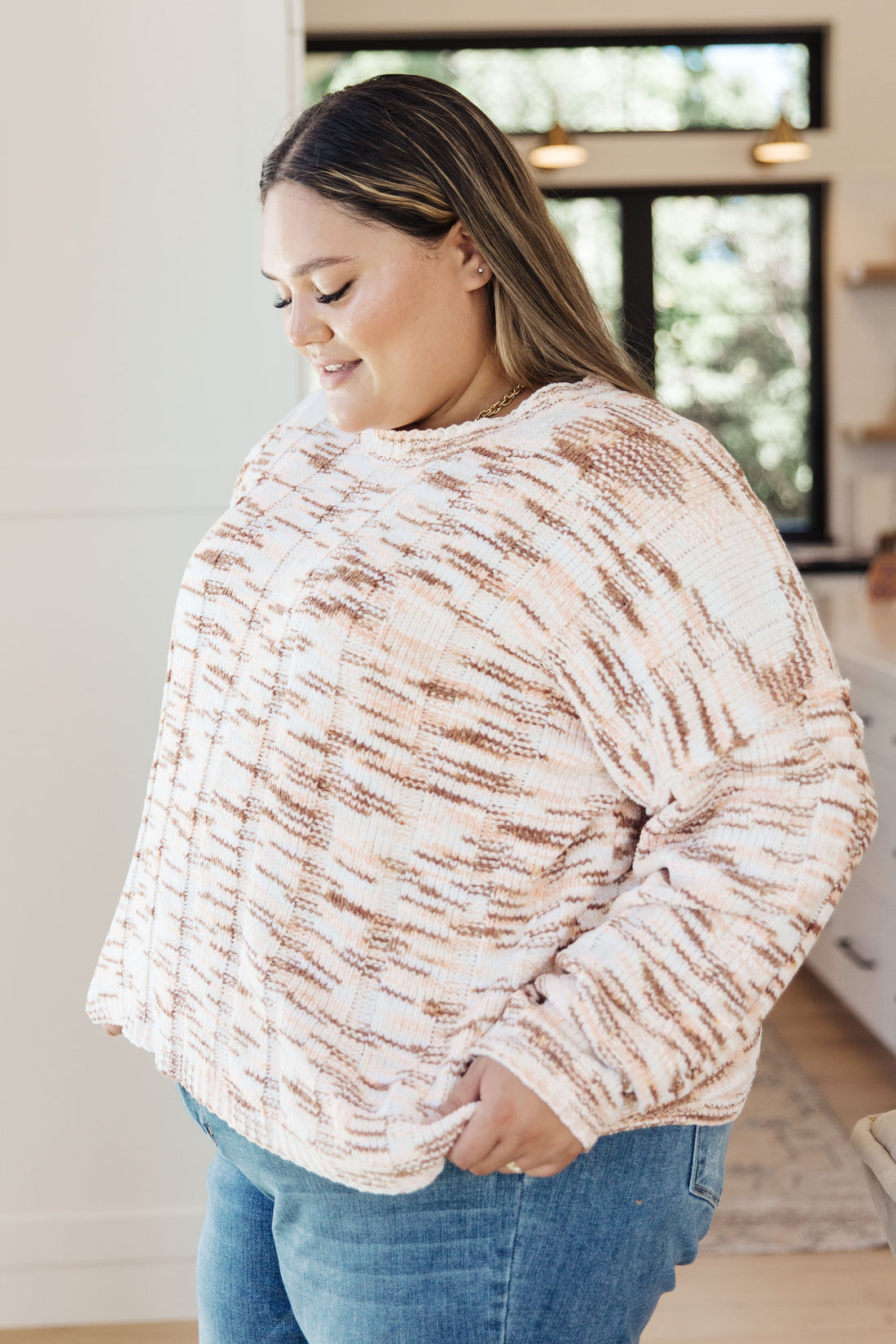 Wait A Minute Melange Sweater - WEBSITE EXCLUSIVE