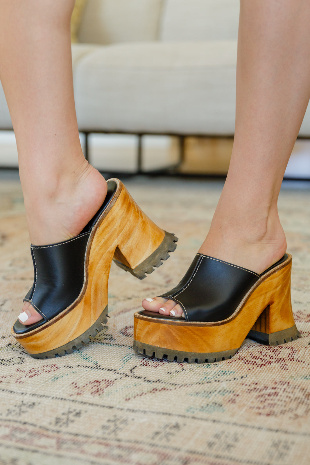 Walk the Block Platform Heels - WEBSITE EXCLUSIVE
