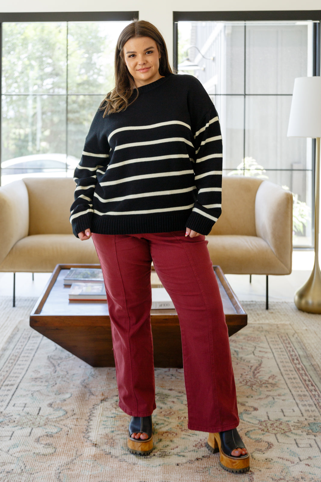 When in Doubt Striped Sweater - WEBSITE EXCLUSIVE