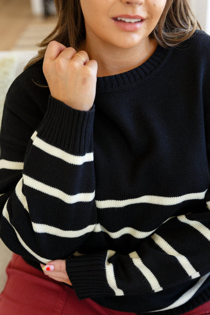 When in Doubt Striped Sweater - WEBSITE EXCLUSIVE