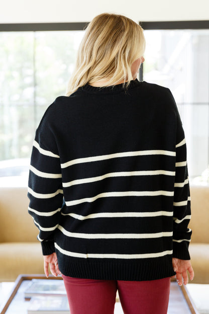When in Doubt Striped Sweater - WEBSITE EXCLUSIVE