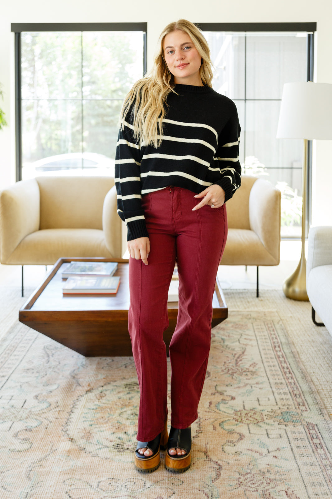 When in Doubt Striped Sweater - WEBSITE EXCLUSIVE