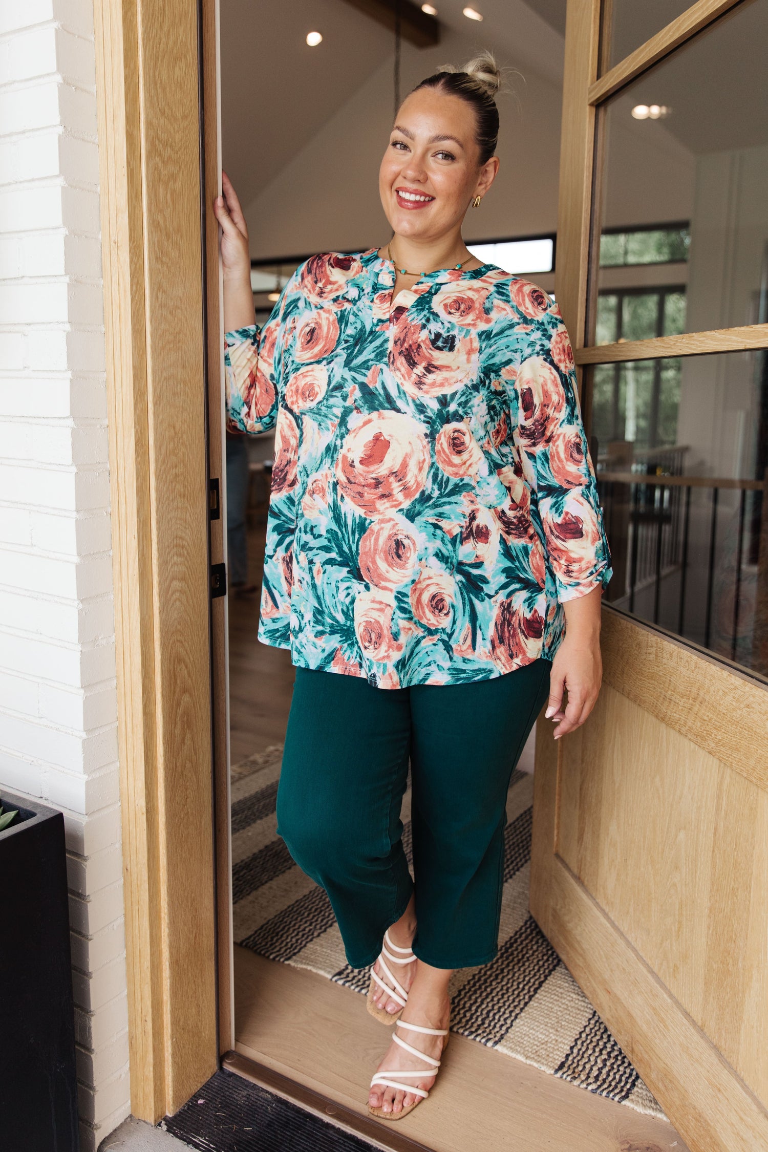 Whisked Away Floral Top - WEBSITE EXCLUSIVE