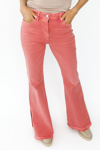 JUDD HIGH RISE FLARE JEANS BY RISEN