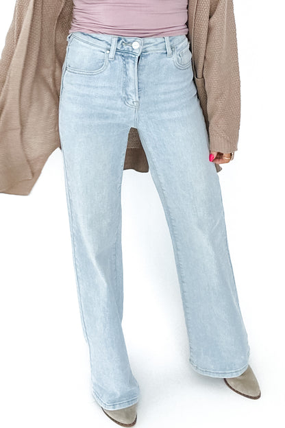 MILEY HIGH-RISE WIDE LEG JEANS BY RISEN