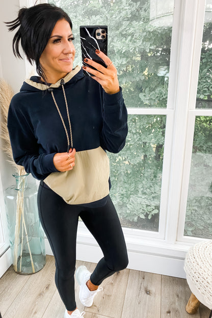 ONE CHANCE SUPER SOFT CONTRAST HOODIE - FINAL SALE